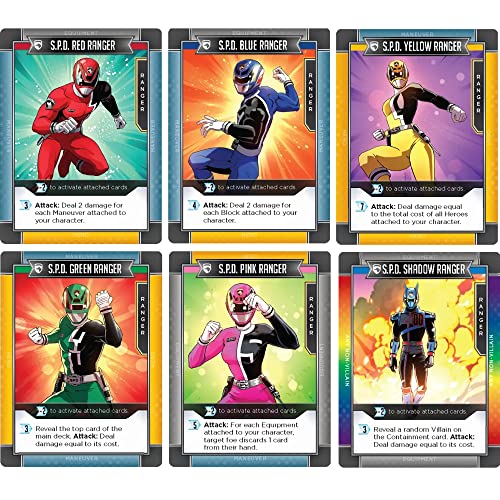 Power Rangers Deck-Building Game S.P.D. Expansión miniatura 2