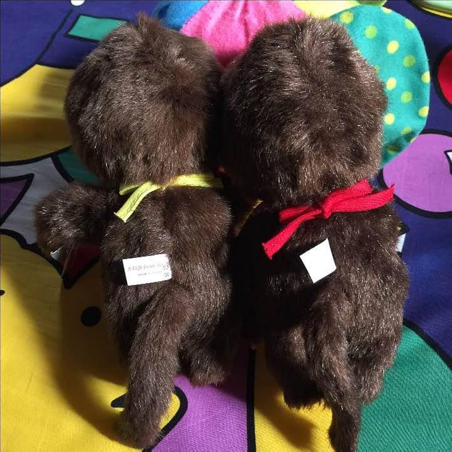 Amazon.co.jp: 現在のふたごのモンチッチ 仲良し2体セット S