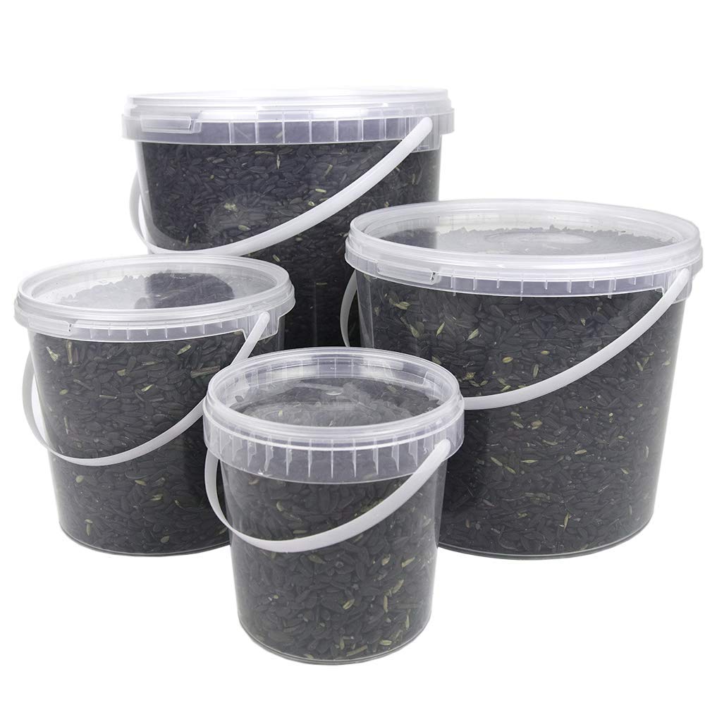Semi Di Girasole Nero Per Uccelli Selvatici - Confezione Da 10L, Ricchi Di Olio E Proteine - Foto 11