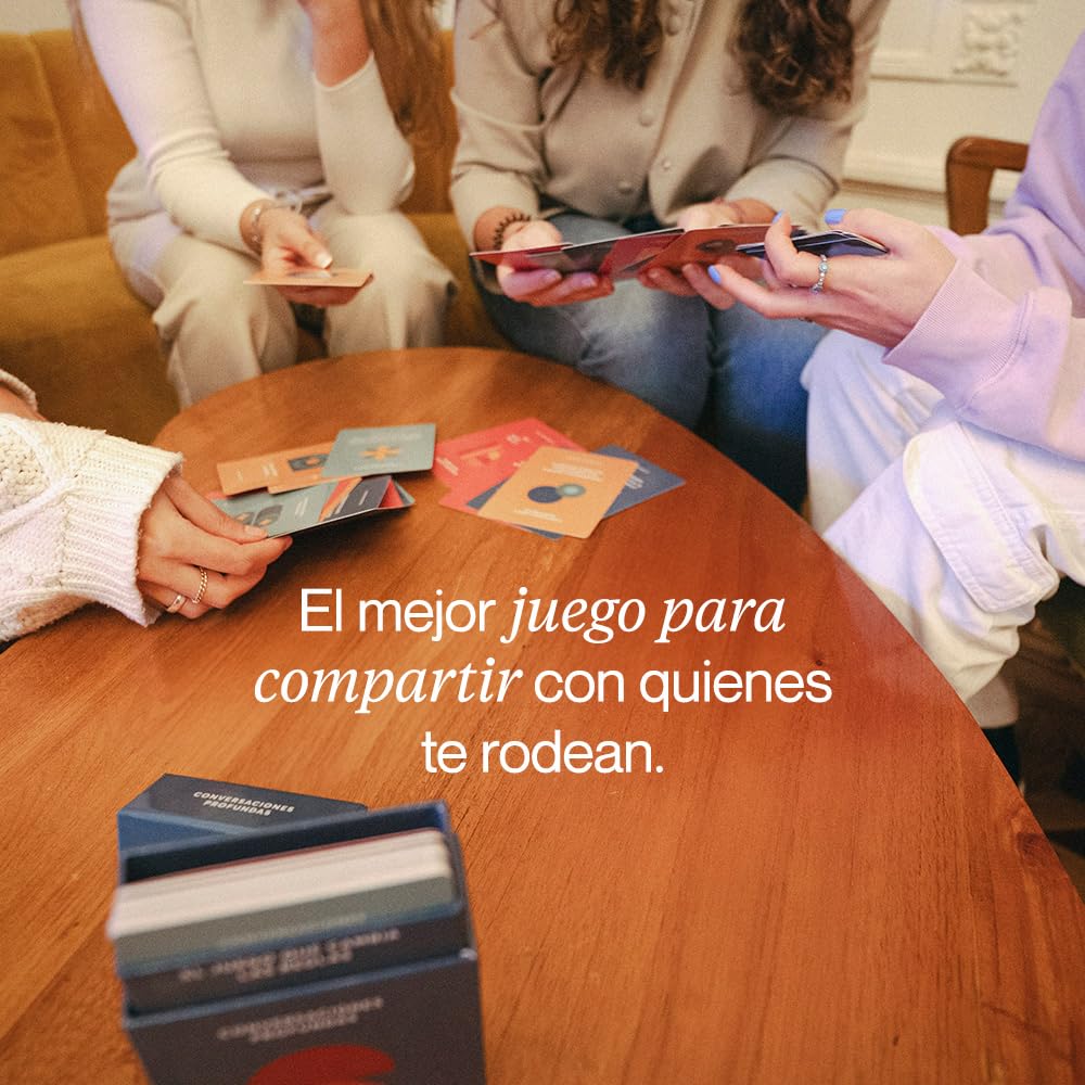 Se Regalan Dudas Conociéndonos Mejor – Conversation Card Game With 60+ Questions To Connect With Friends & Family - View #2