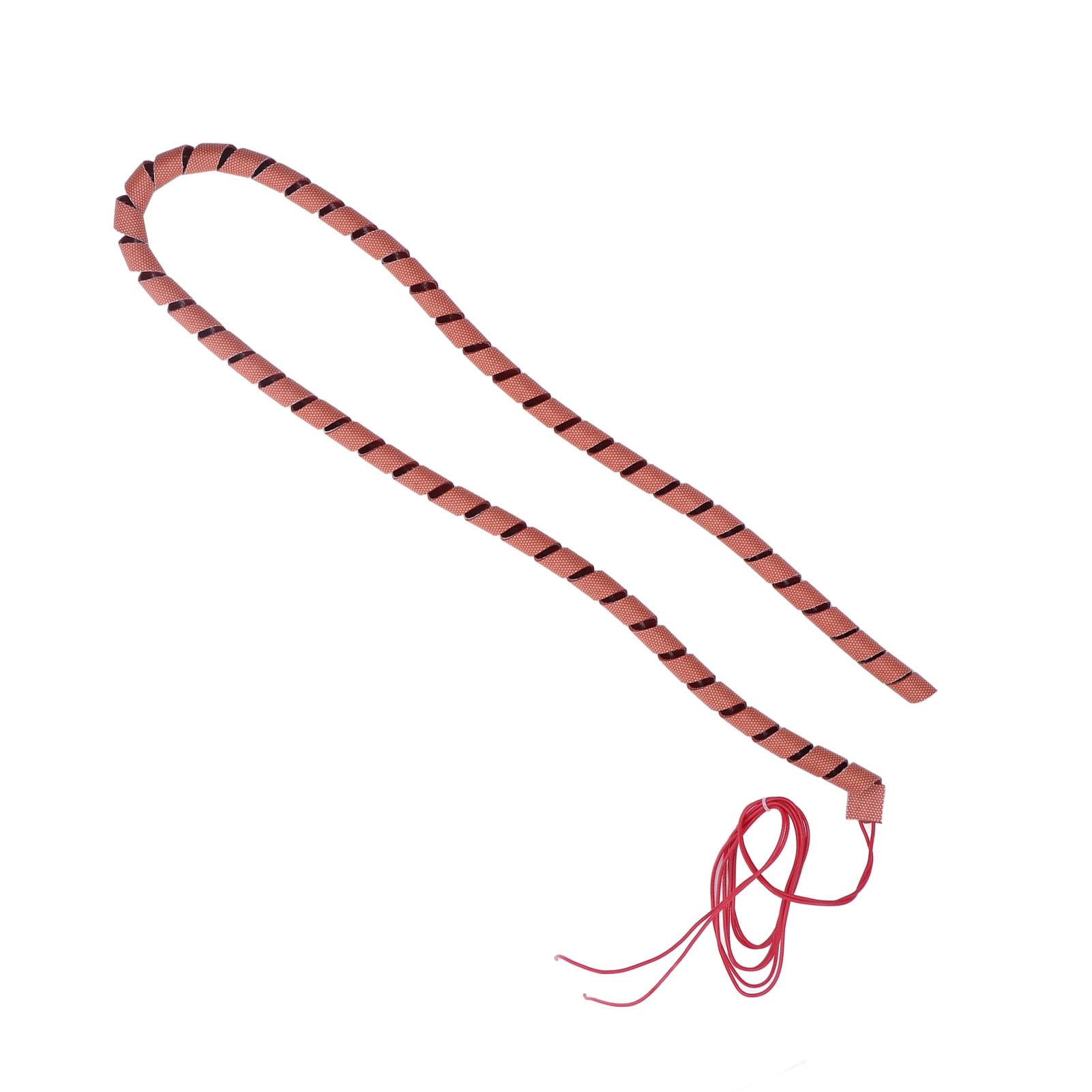Eacam Câble de Ruban Chauffant en Silicone en Spirale Câble Trace Chauffant 220V 70W pour la Protection du Gel (Diamètre externe de 12 mm (0,47 pouce))