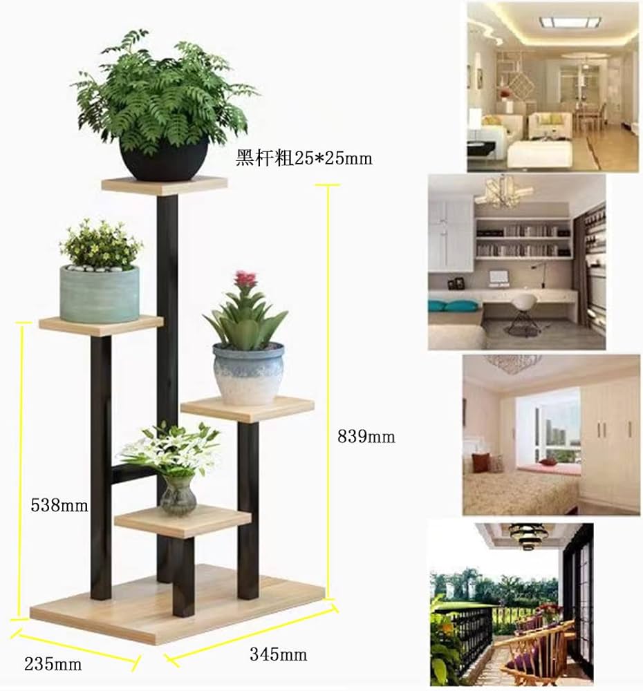 Amazon | フラワースタンド室内 フラワースタンド 4段 花台