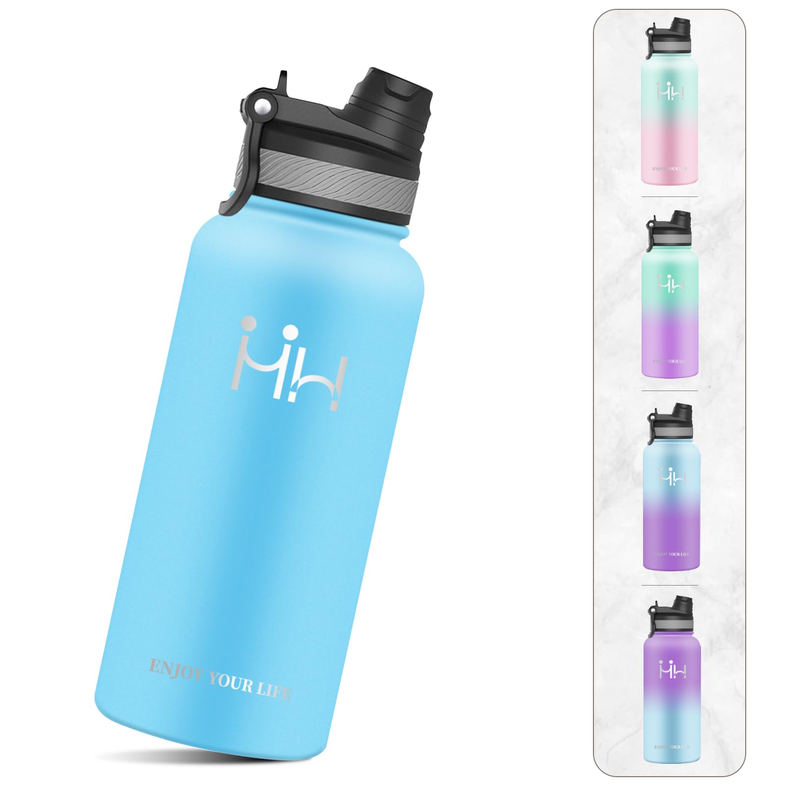 BOONSHAK アイスボトル 断熱水筒3800ml アイスジャグ キャンプ氷入れ