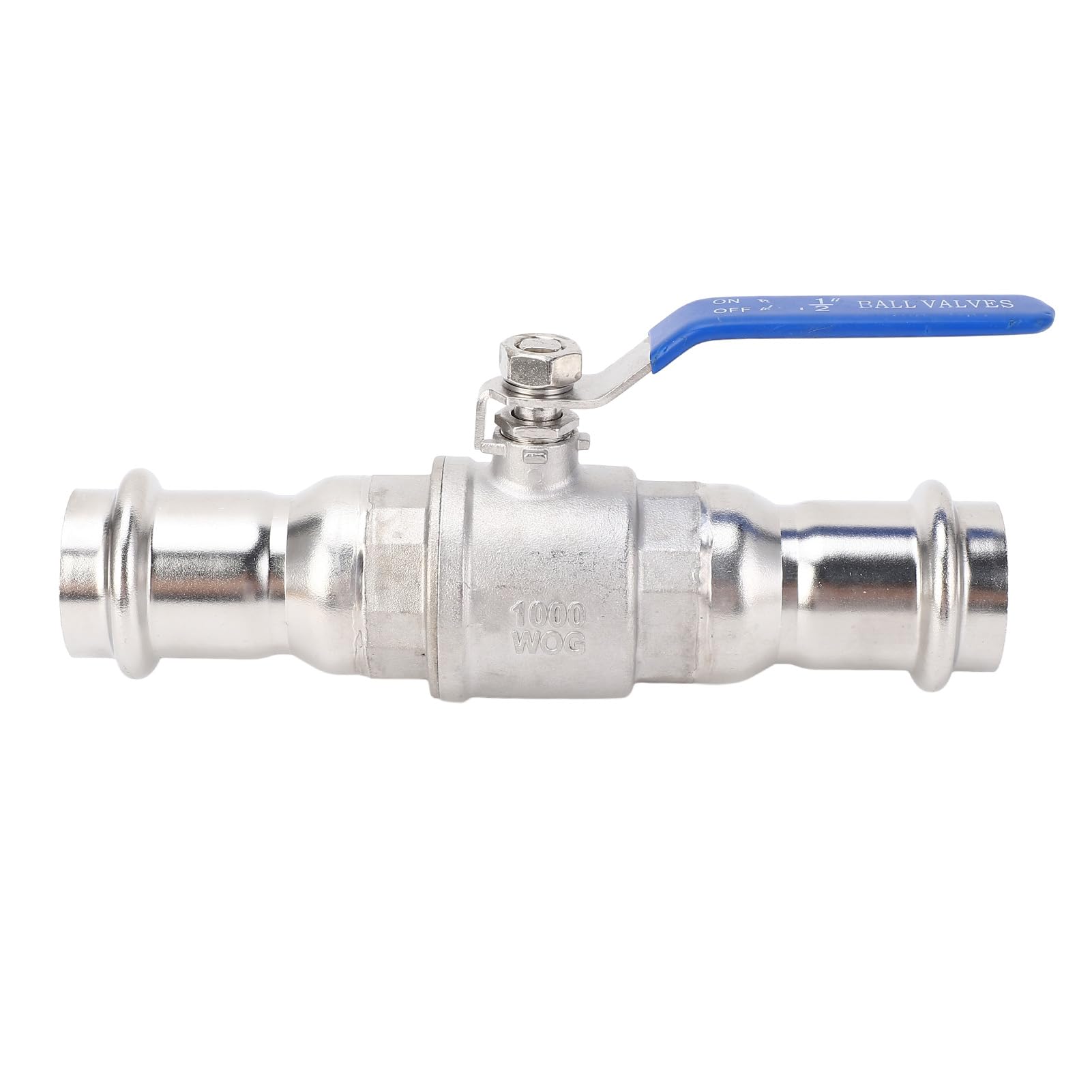 Robinet à tournant sphérique 1/2 po en acier inoxydable 304 supérieur à passage complet