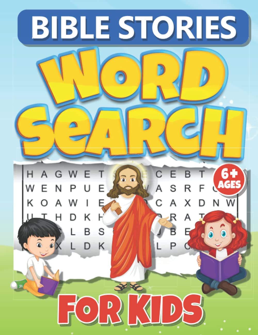 Bible Stories: Word Search For Kids: A Collection of Word Search Puzzles and Stories For the Whole Family