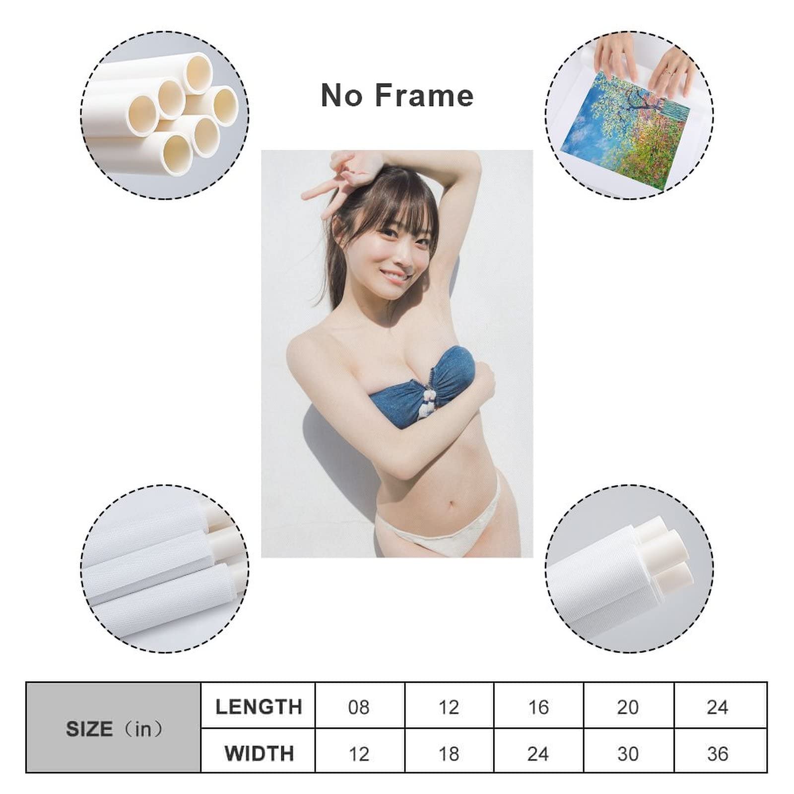 Amazon.co.jp: 岸みゆのセクシービキニ写真ポスター 1 印刷