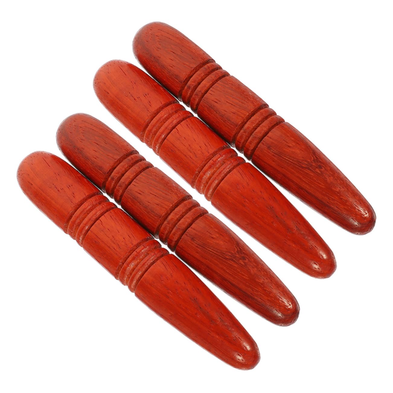 FRCOLOR 12piezas Herramientas De Masaje De Pies Bastones De Acupresión De Madera Para Reflexología Masaje De Pies y Del Estrés