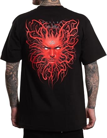 Sullen Mens Nico Perez Artist Series Capsule Tattoo Lifestyle Graphic Standard Short Sleeve Tee