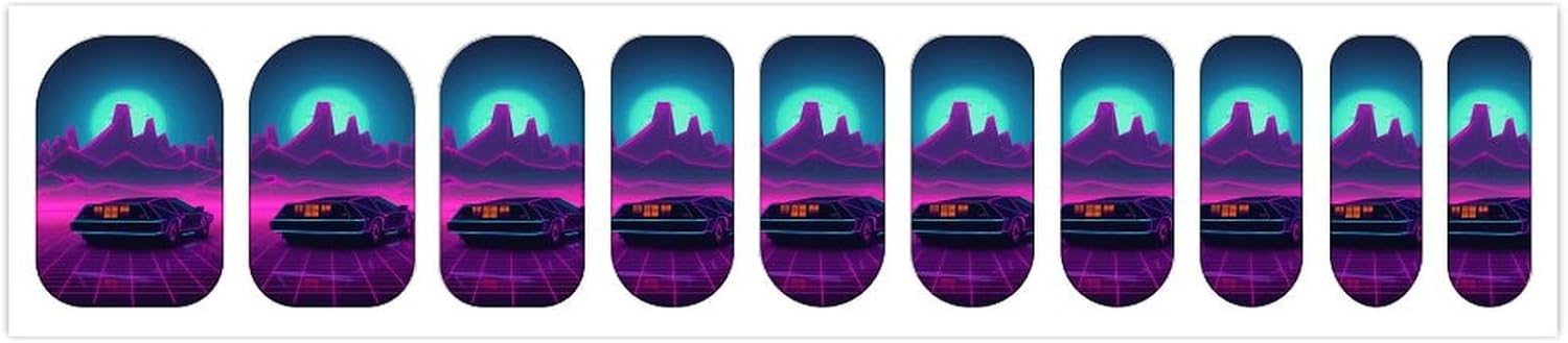 Nail Strips Bundle Full Wrap Long Lasting Nail Polish Strips Easy Application and Removal Salon Quality Self Adhesive Art Stickers for Women Gifts