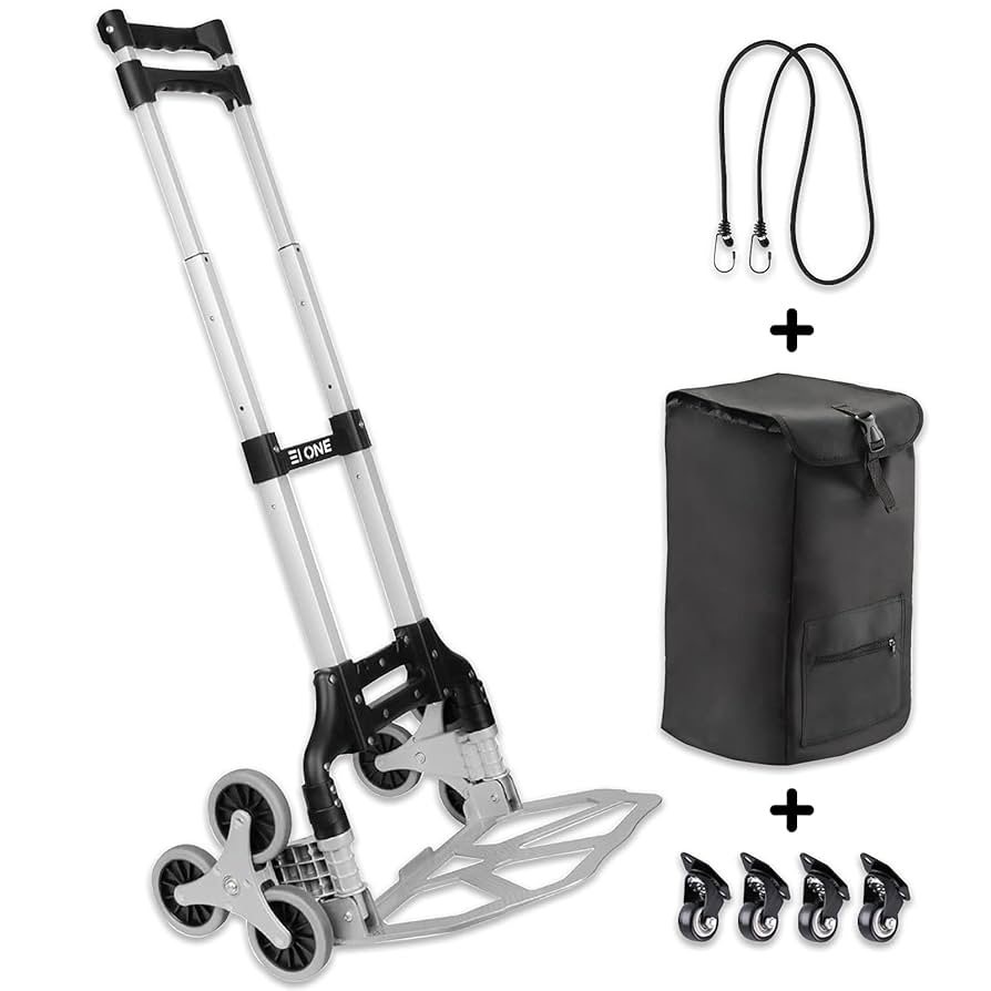 キャリーカート 10輪 耐荷重80kg 折りたたみ式 ハンドトラック