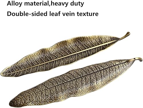 Miniatura 7 de Quemador de incienso de hojas y caracoles, juego de soporte para incienso con colector de cenizas de incienso, soporte para varillas de incienso