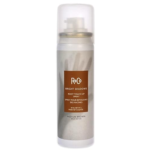 R+Co Bright Shadows Root - Spray de retoque de raíz, 1.5 oz