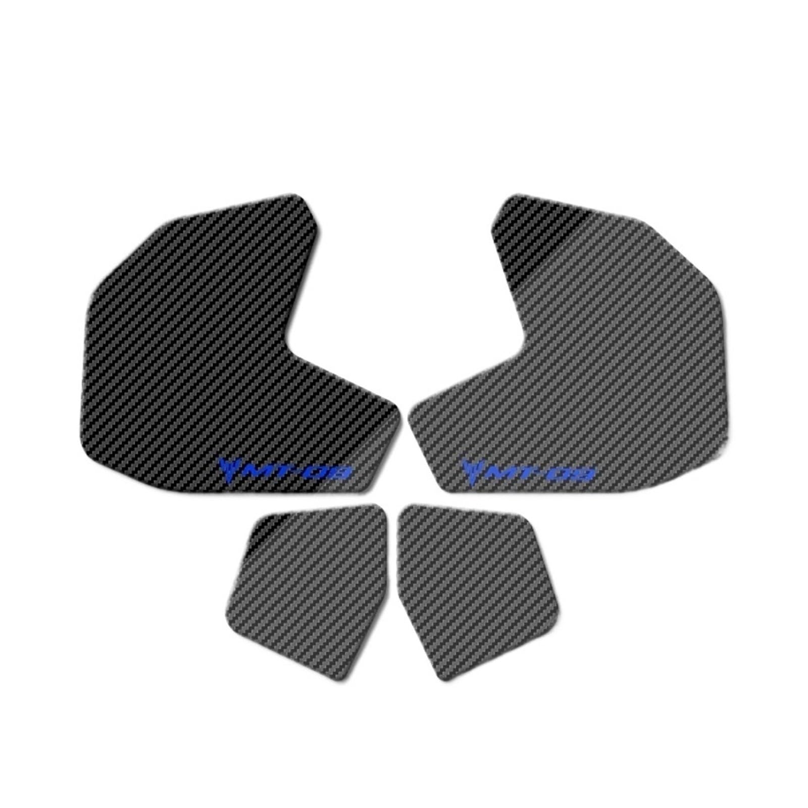 Motorcycle Tank Pads for Ya&maha FZ-09 FZ09 MT-09 MT09 2013-2020 Protector Sticker Tank Traction Pad Side Motorbike Tank Fuel Tanks Pads