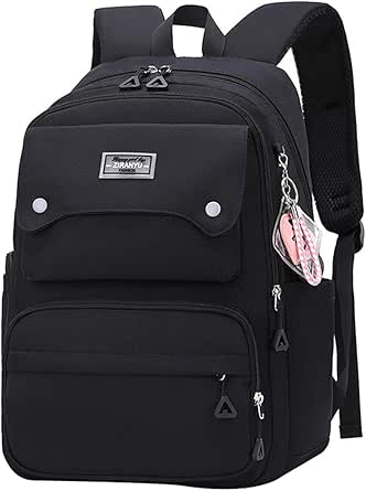 3-Piece Backpack Set For School - Includes Backpack, Lunch Bag & Pencil Case, Water Resistant, Fits 14" Laptop - View #4