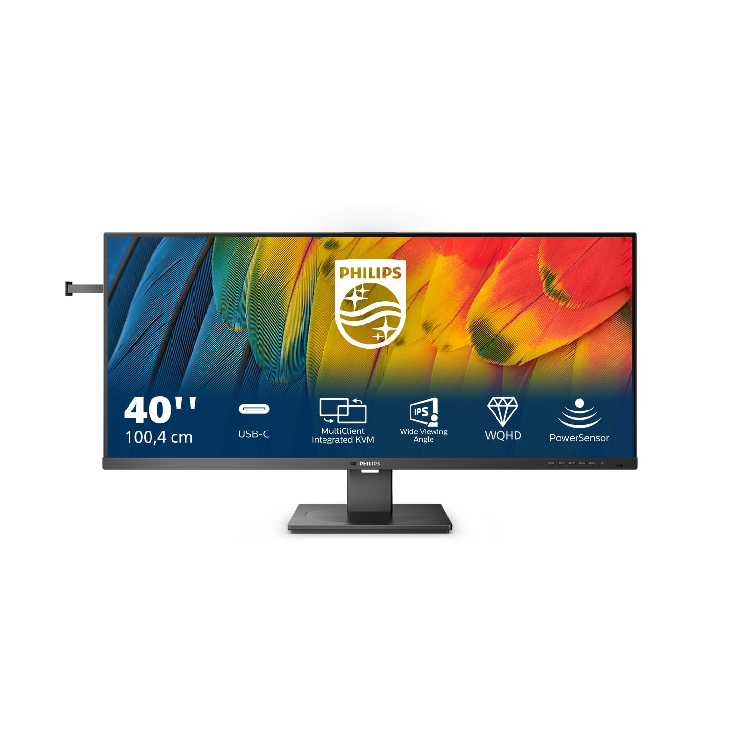 Philips 40B1U5600 40-Zoll WQHD Monitor - Adaptive Sync, HDR400 - Dettaglio