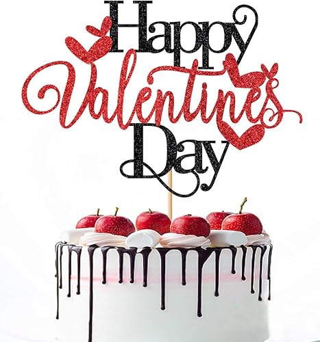 Naicaek DecoraciĂłn para pastel del dĂa de San ValentĂn con purpurina roja, corazĂłn de amor de San ValentĂn, decoraciĂłn de fiesta de cumpleaños, Naicaek DecoraciĂłn para pastel del dĂa de San ValentĂn con purpurina roja, corazĂłn de amor de San ValentĂn, decoraciĂłn de fiesta de cumpleaños,