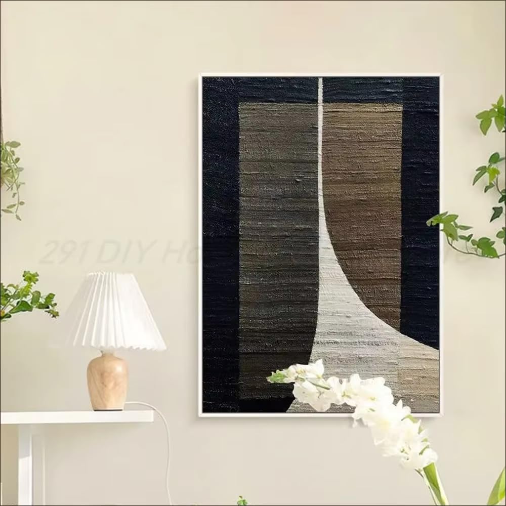 DFZEWKI Abstract Colors Combination Geometric Poster Anime Poster Wall Art Painting Study Wall Decor(30x40cm(12x16in)/No frame)