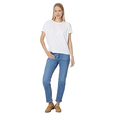 Lilla P Easy Shirred Short Sleeve Women