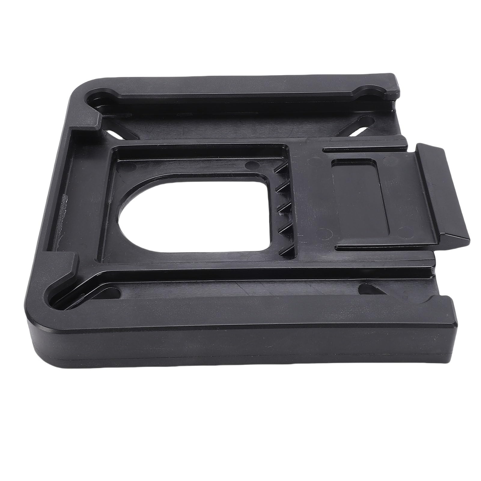 Garsent Bootssitz-Schnellspanner-Halterung, 17,8 X 17,8 cm, Abnehmbare Sitzbasis für Schnellboote, Yachten, Pontonboote, Robuste Marine-Sitzhalterung aus ABS-Kunststoff mit Einfacher Installation