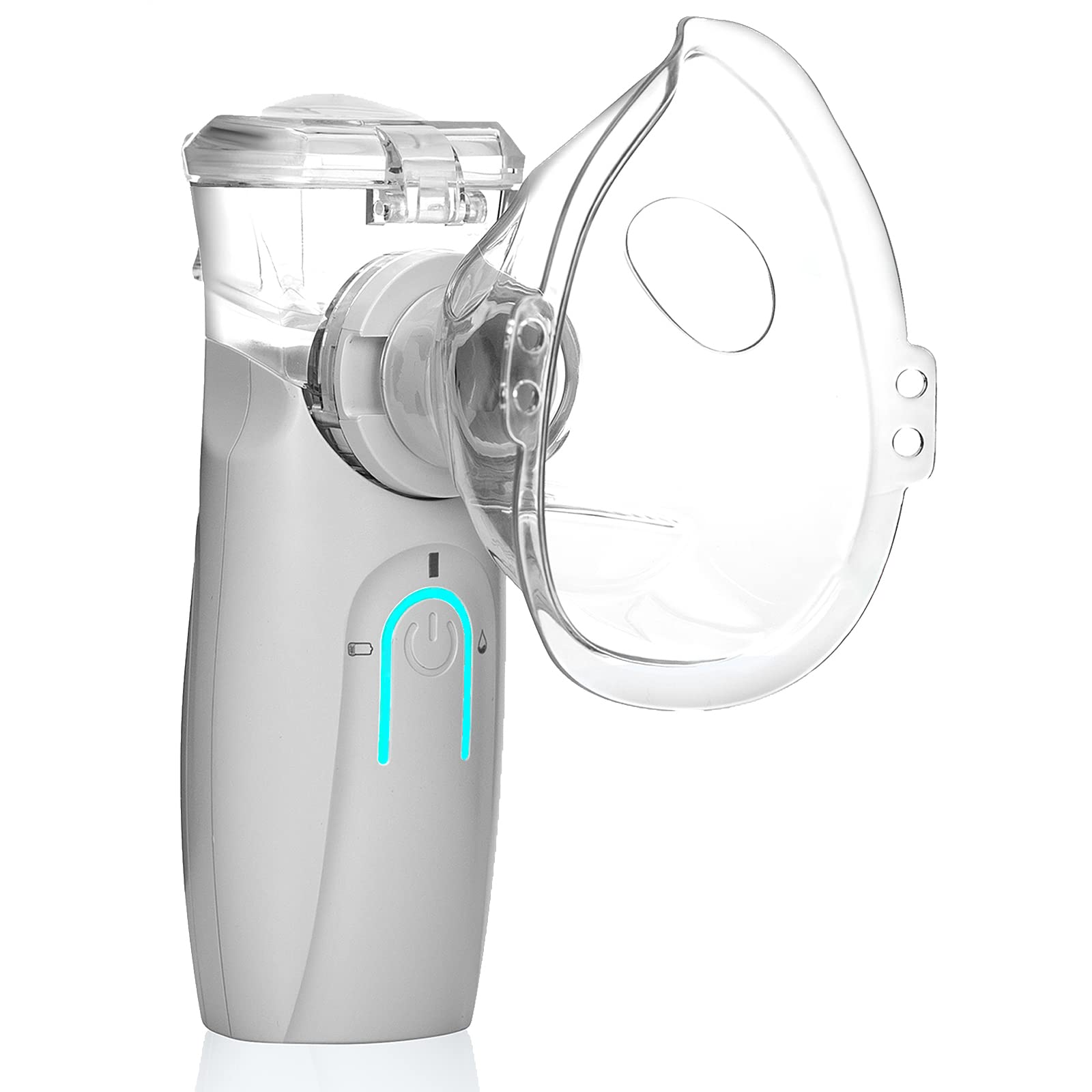 MAYLUCK Handheld Portable Inhaler Ultrasonic Nebuliser Strong Mist for Baby Kids Adults