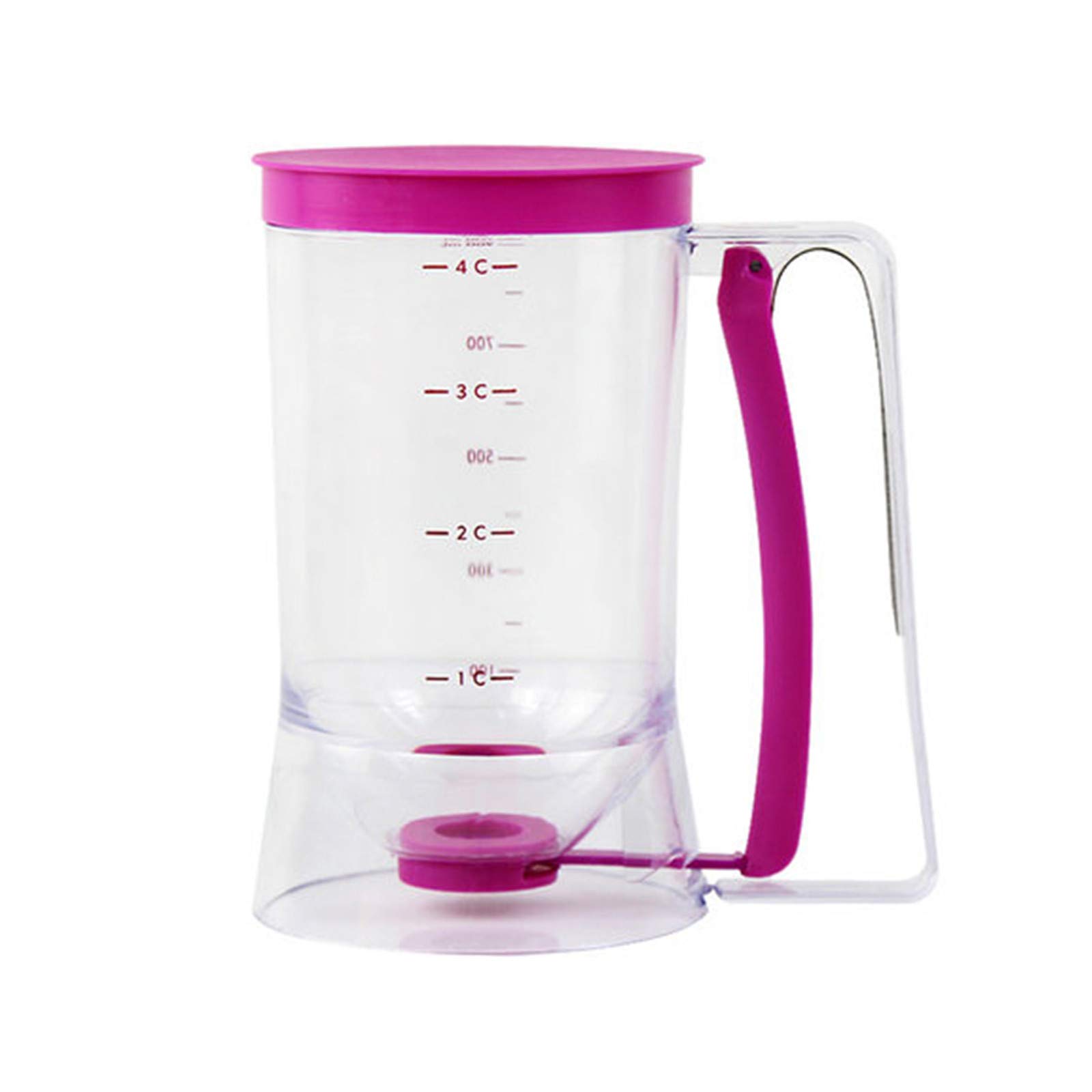 Batter Separator, Hand-held Large-capacity Double-scale Baking Cream Dispenser, Material and Live Bottom Design Cake Dispenser, for Kitchen