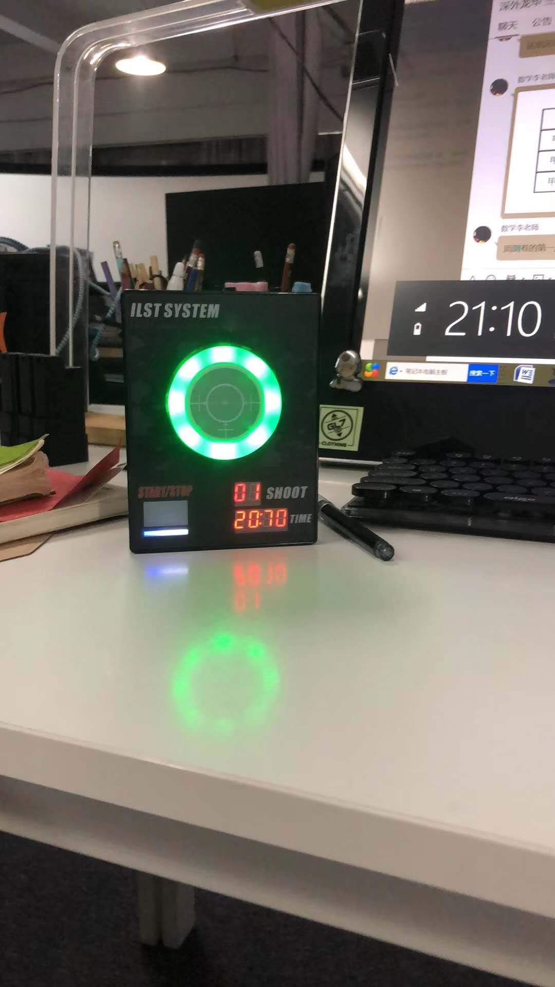 Bersaglio Laser J10C Con Sensore, Display E 3 Modalità - Per Addestramento Con Pistole Laser (batterie Escluse) - 3