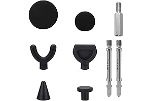 CALIDAKA 9-Piece Jigsaw Massage Adapter Set