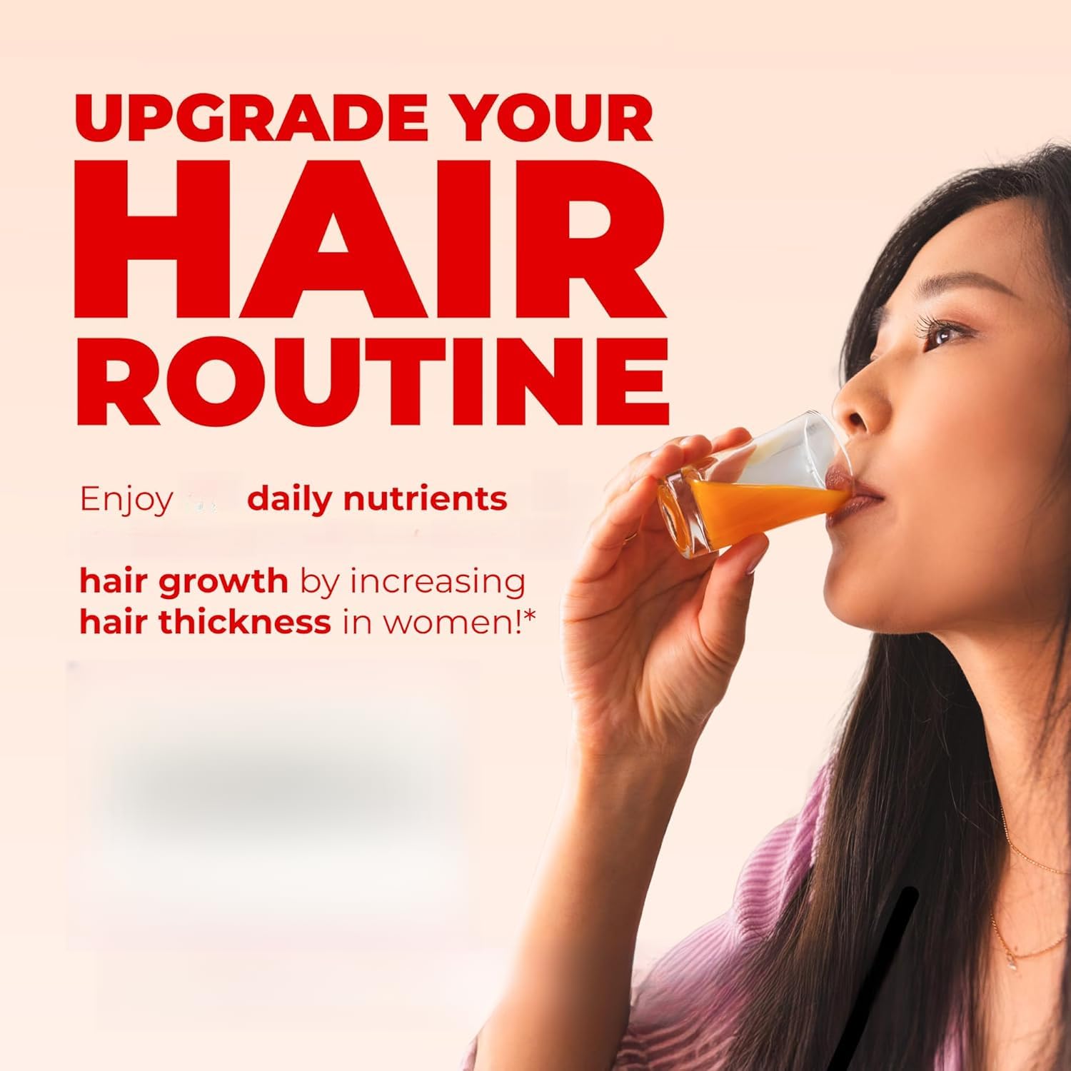 Multivitamina + Apoyo al crecimiento del cabello | Protección de la piel | Mejora las arrugas faciales, las líneas finas y la suavidad de las mujeres, y apoya el metabolismo energético.