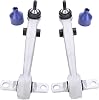 Front Lower Control Arms Arm w/Ball Joint Compatible for Model 3 2017-2023 Replaces 1044341-00-C 1044341-00-D