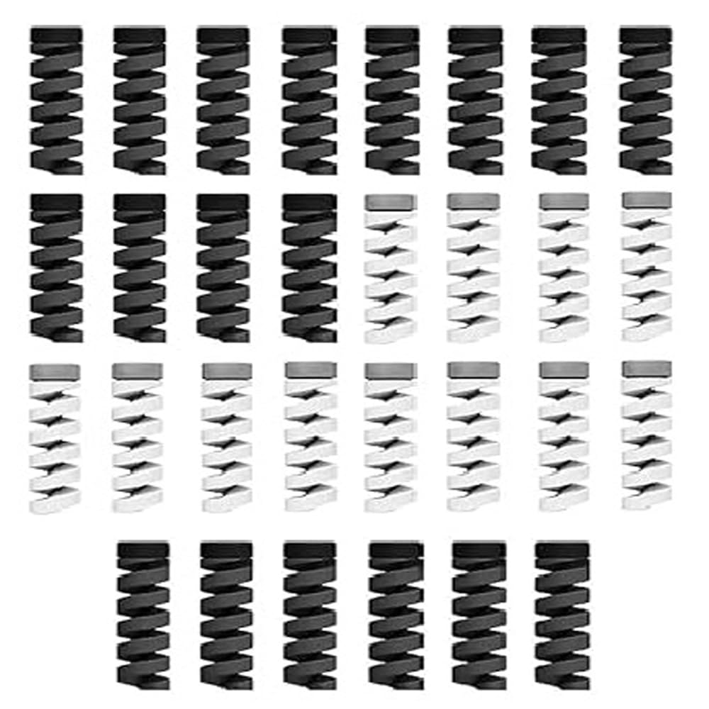 EDNITA (30 Pcs Black/Grey Spiral Cable Protector Chargers Cable Protector Data Cable Protective Sleeve Headphone Saver Charger Protective Case for Phone, USB, All type of Wires (B0D7SNZZVX) Amazon Price History, Amazon Price Tracker