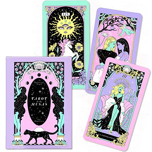 【正規品タロットカード】大人気海外美麗デッキ✨夜の女神たちのタロットカード 世界の神話 女神たちのタロット (カード78枚+64頁のガイドブック