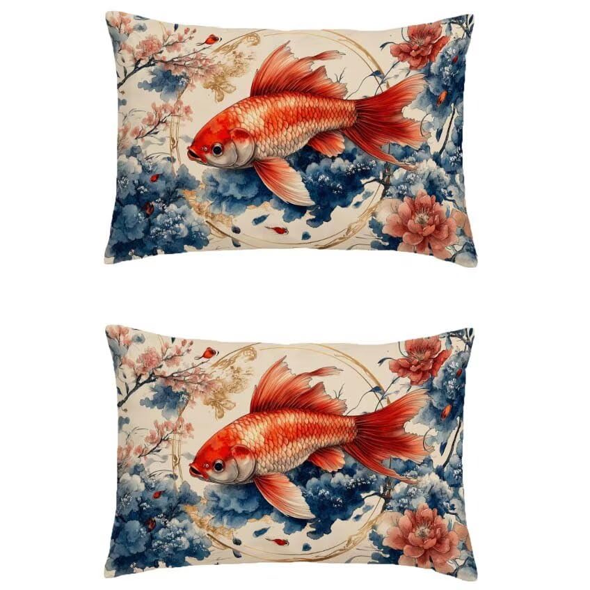 Housse de coussin extérieur imperméable 60x90cm rouge pour protéger vos canapés de jardin
