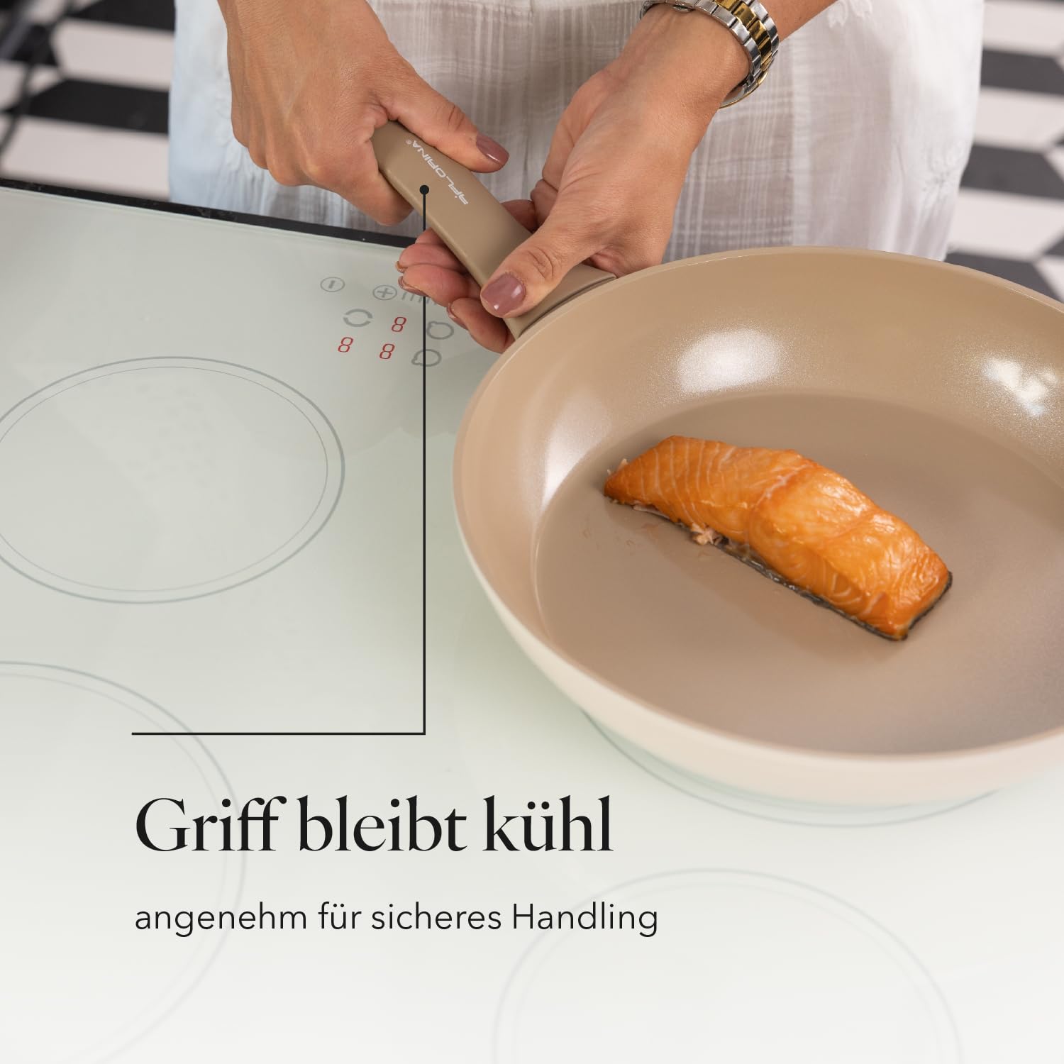 Florina Schmiedaluminium Pfanne MOKKA – Bild 5