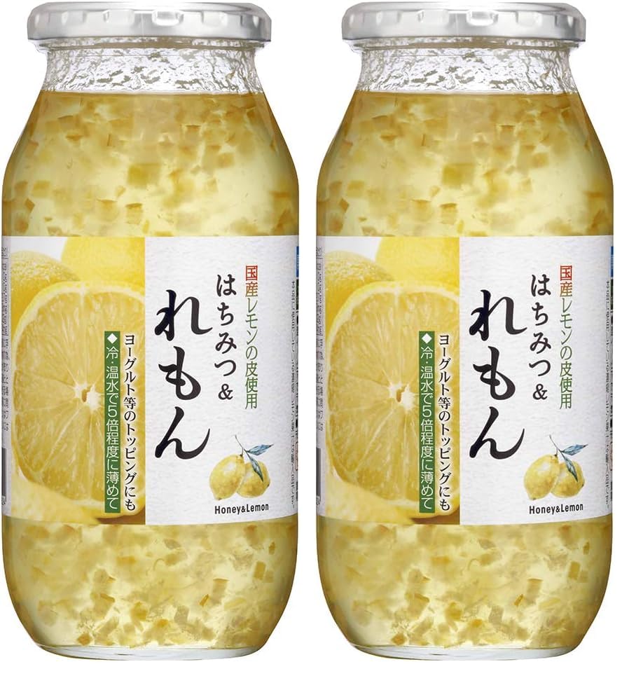 Amazon | 加藤美蜂園 本舗 はちみつ&れもん 810g 1 本 (× 2) | 加藤美
