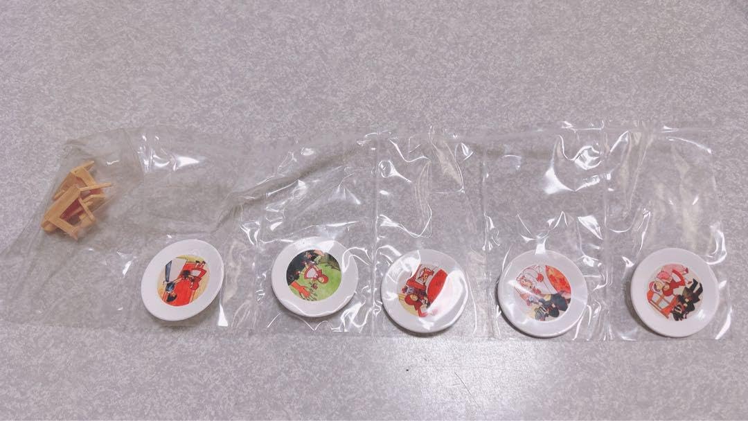 Amazon.co.jp: おとぎの国の食器たち リーメント ぷちサンプル 8 赤 