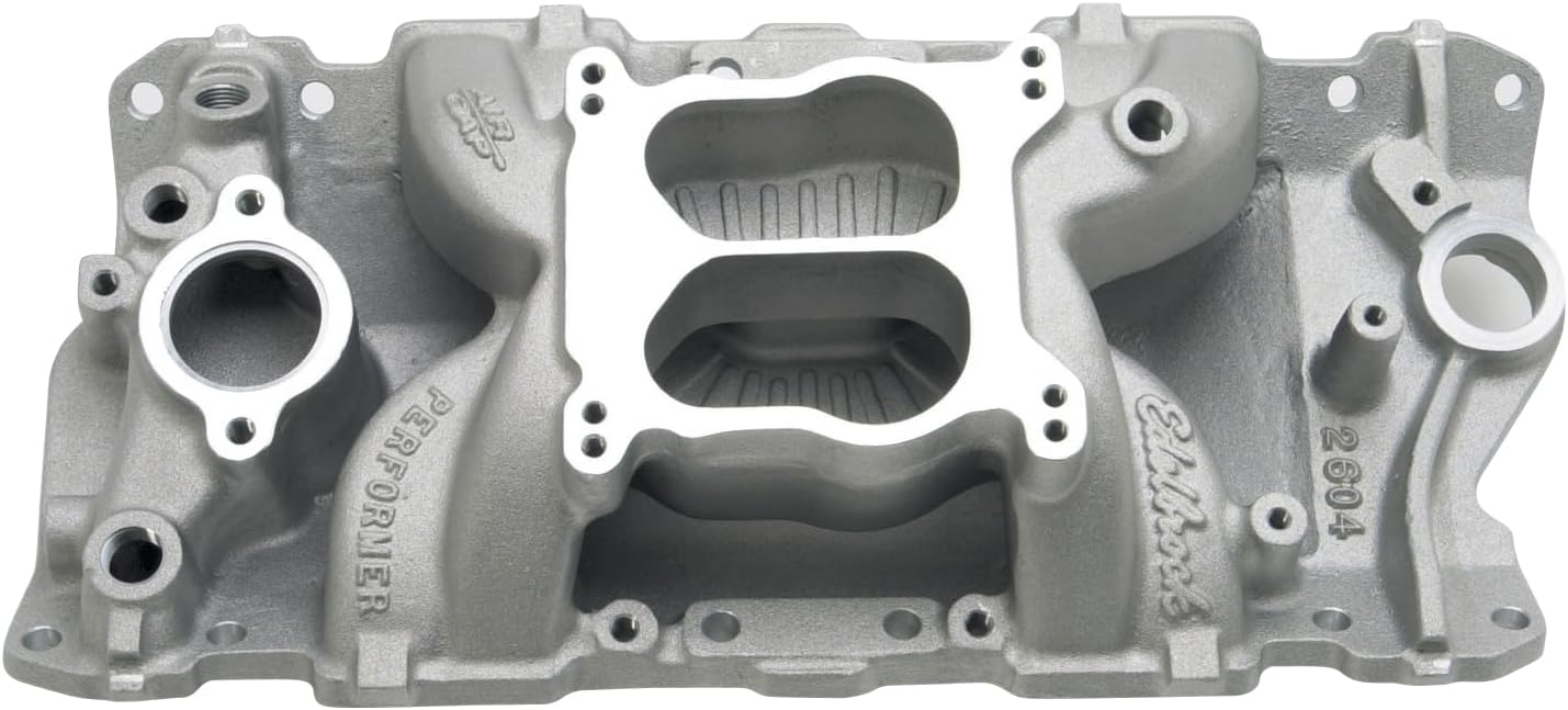 Edelbrock 2604 Performer Air-Gap Intake Manifold, multi, one size