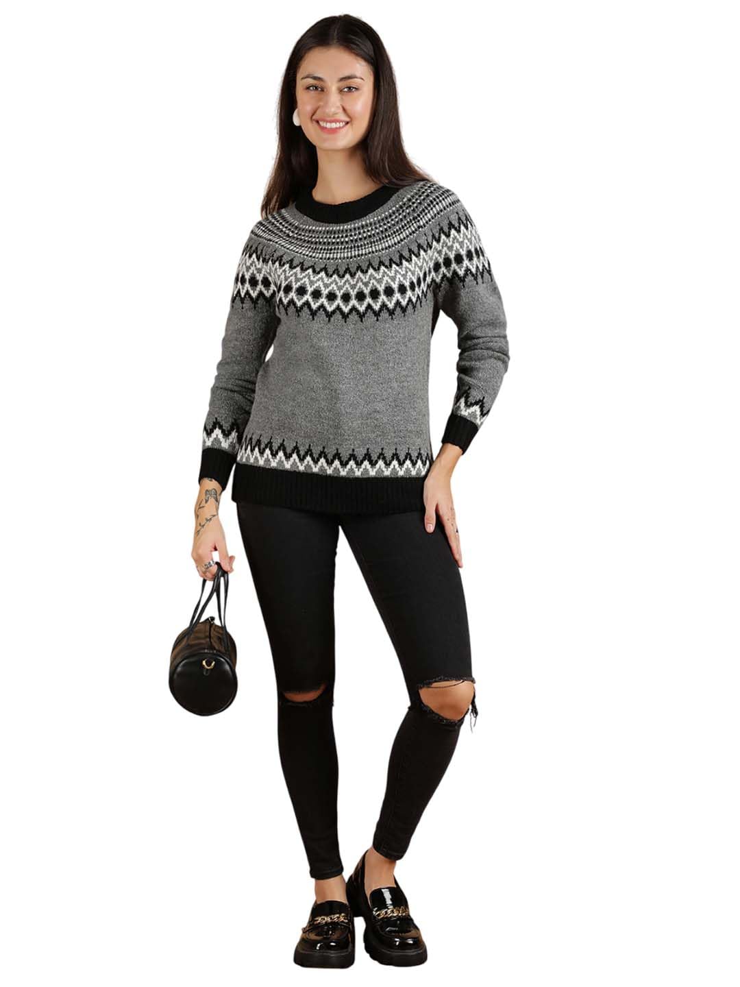 kotty Women's Warm Woolen Sweater for Office Wear, Travel, or Casual Outing Looks-picture-22
