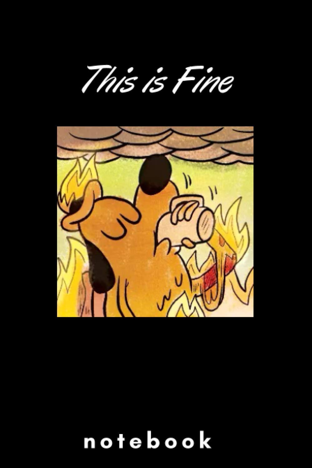 This is Fine Notebook: | Lined Notebook 6 x 9 inches (15.24 x 22.86 cm) | 120 pages