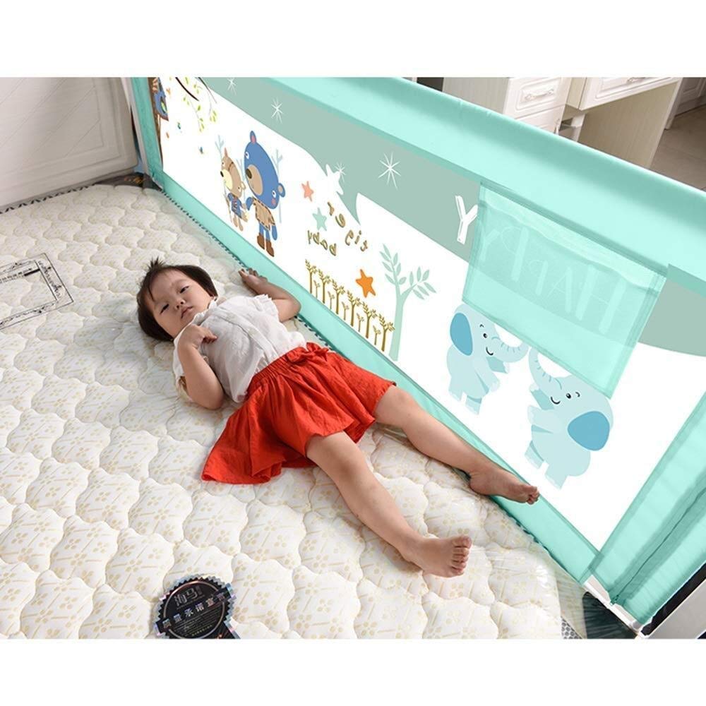 Bettgitter Bettschutzgitter Extra Hoch, Für Kleinkinder Für Kinder Baby Faltbares Bettgitter, Für Doppelbett Bettgitter (Size : 180Cm)
