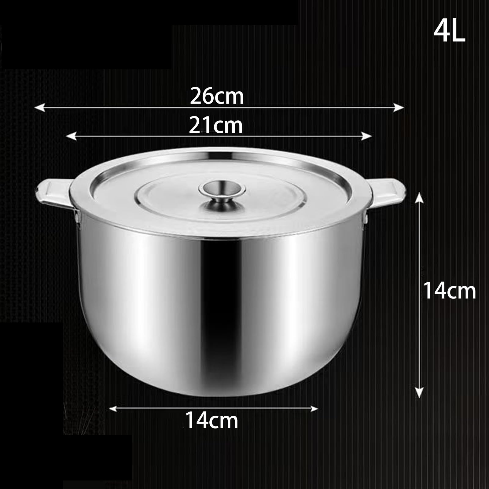Filtre à Huile en Acier Inoxydable 304, passoire à Huile, Pot de Filtre à Huile, bidon de Graisse, bidon de Stockage d'huile en Acier Inoxydable, for la Cuisine à Domicile(4.0L)