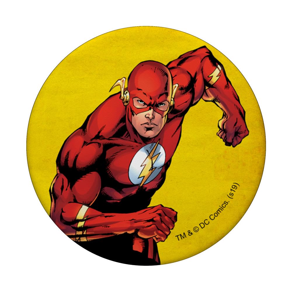 The Flash Character PopSockets Swappable PopGrip, Black - Image 3