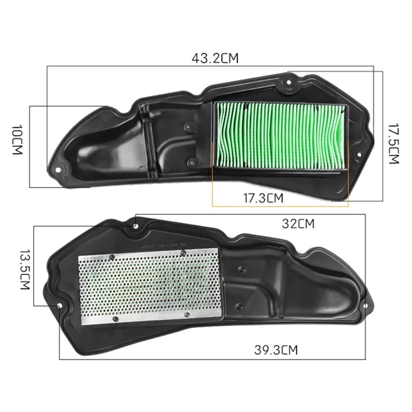 Kompatybilność z Pit Bike crossowym‌ Filtr powietrza Filtr wlotu powietrza Filtr powietrza motocyklowy pasuje do części motocyklowych Honda PCX160 CLICK160 ADV160