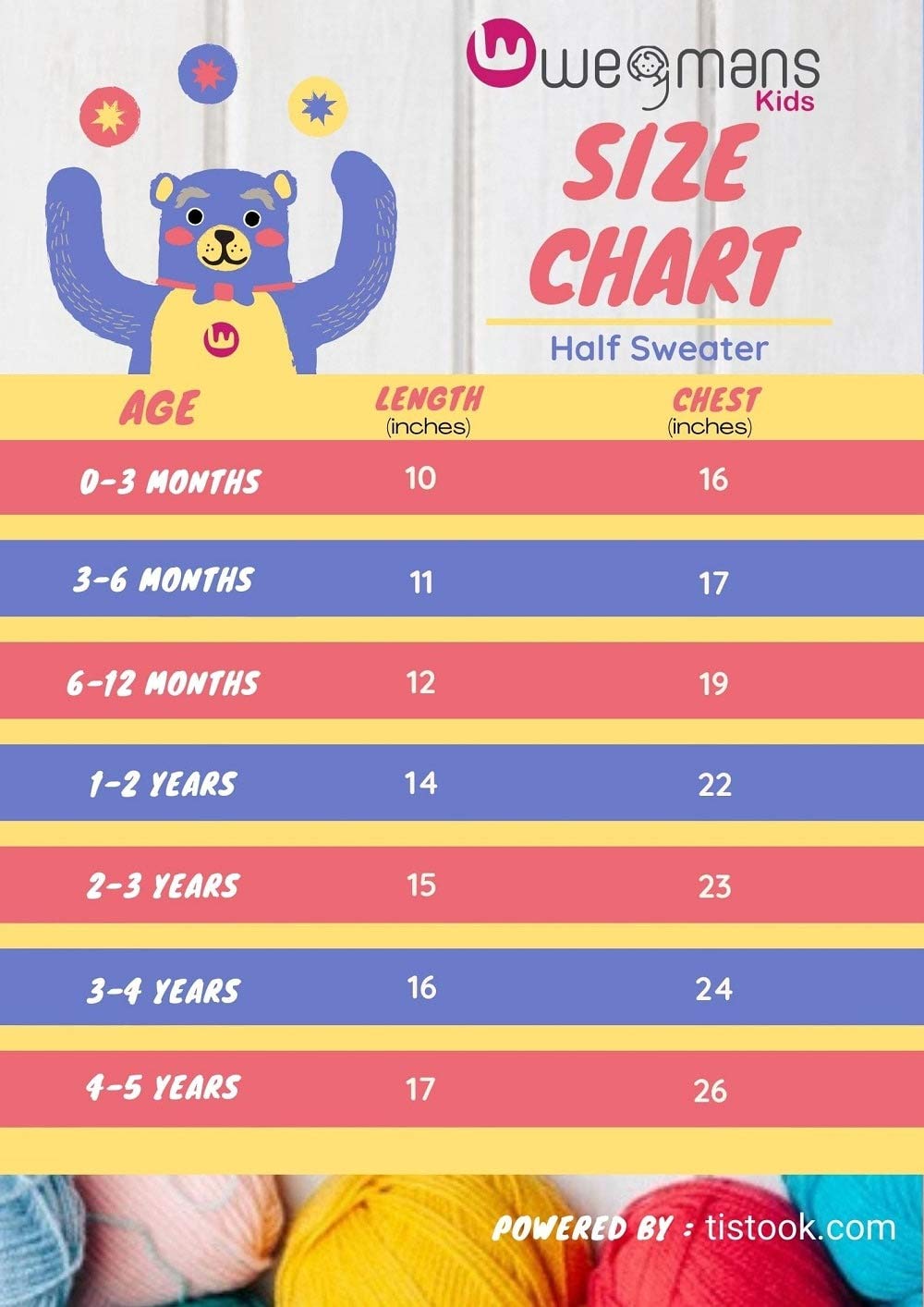 Wegmans Hand-Knitted Baby Half Sweater (Light Salmon, Newborn)