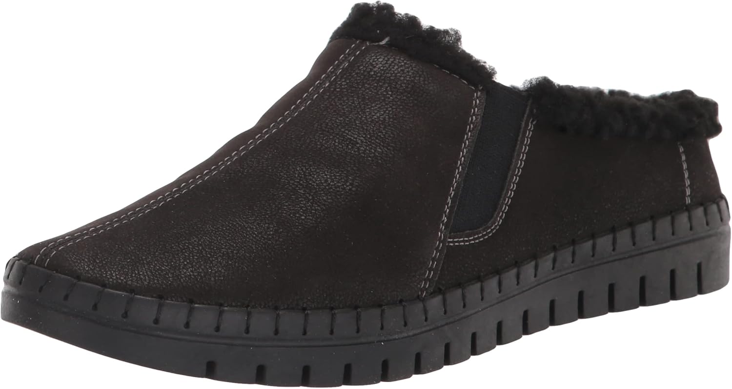 Easy Street Women's Prairie Open Back Slip On Mule, Black, 7