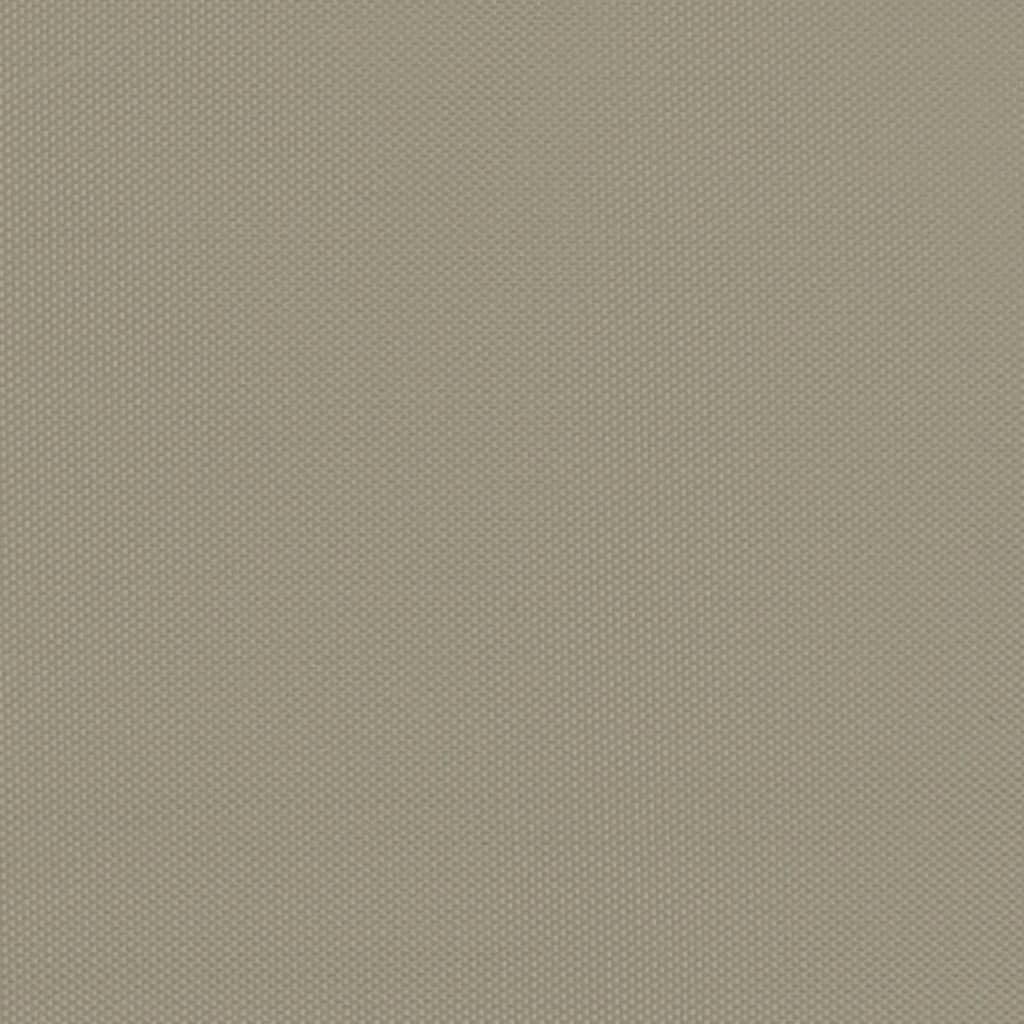 Zasłona Pop-up 4 ściany taupe 200 x 200 x 306 cm | Dach z tkaniny Oxford z powłoką PCW, stalowa rama malowana proszkowo, przezroczyste okna, wejście z