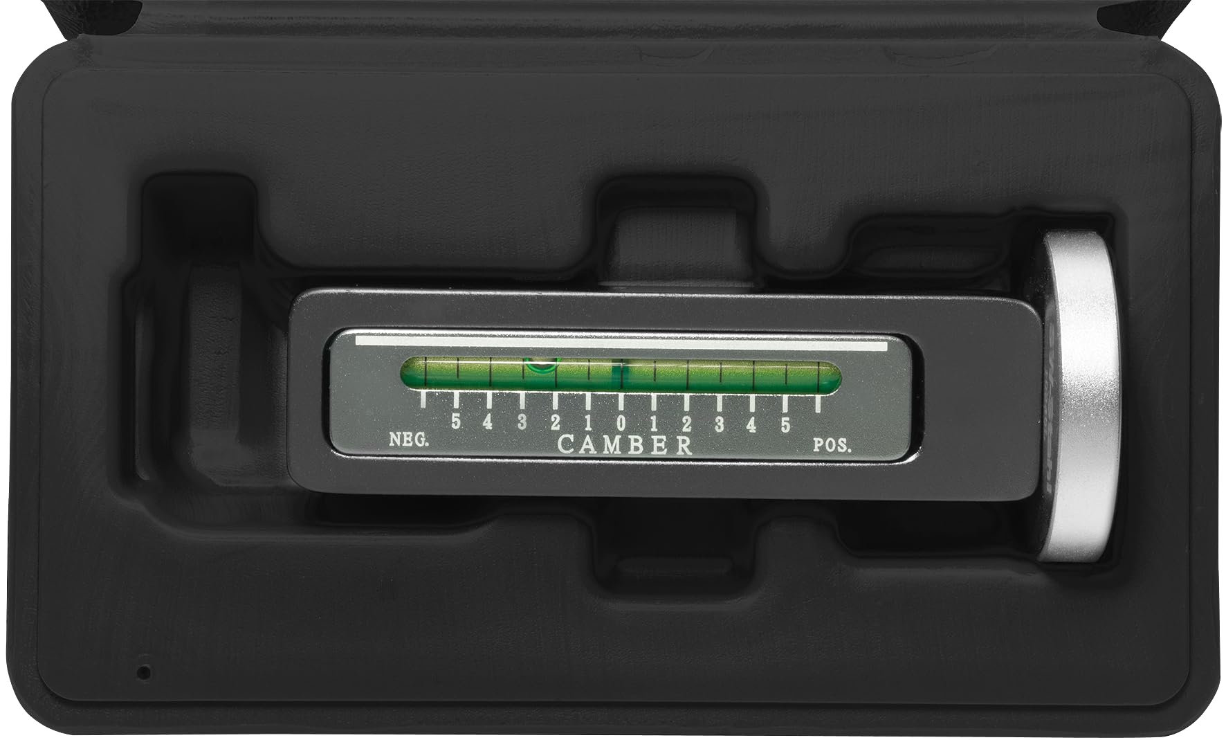 SW-Stahl 10240L Niveau à Bulle Magnétique - Outil de Carrossage 205 mm | Niveau pour réglage du carrossage sur disque de frein ou moyeu, idéal pour le changement d'amortisseur sans remesurage.