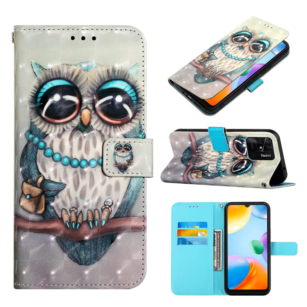 Custodia Generica Custodia A Libro Per Xiaomi Redmi 10C Pellicola Vetro Protettiva - Cover Morbida Generica Spazzolino Elettrico Xiaomi