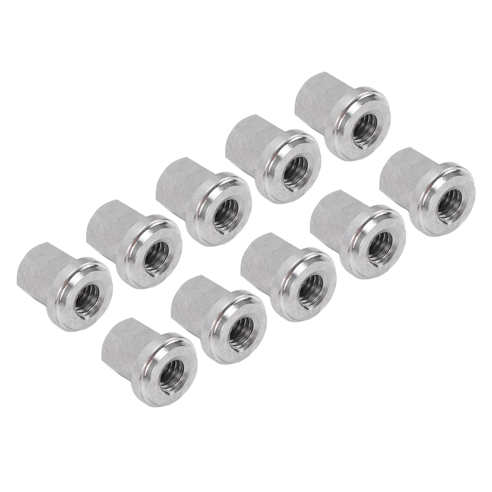 Generic Stainless Steel 3/8in Battery Stud Nut for Cars Ships, Pack of 10 Secure Closed End Battery Terminal Nuts for All Group 31 Batteries — view 3