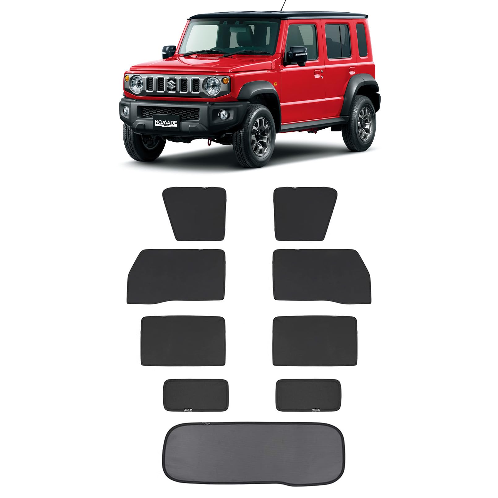 Amazon | VKINGER ジムニーノマド JC74 5ドア パーツ セット割