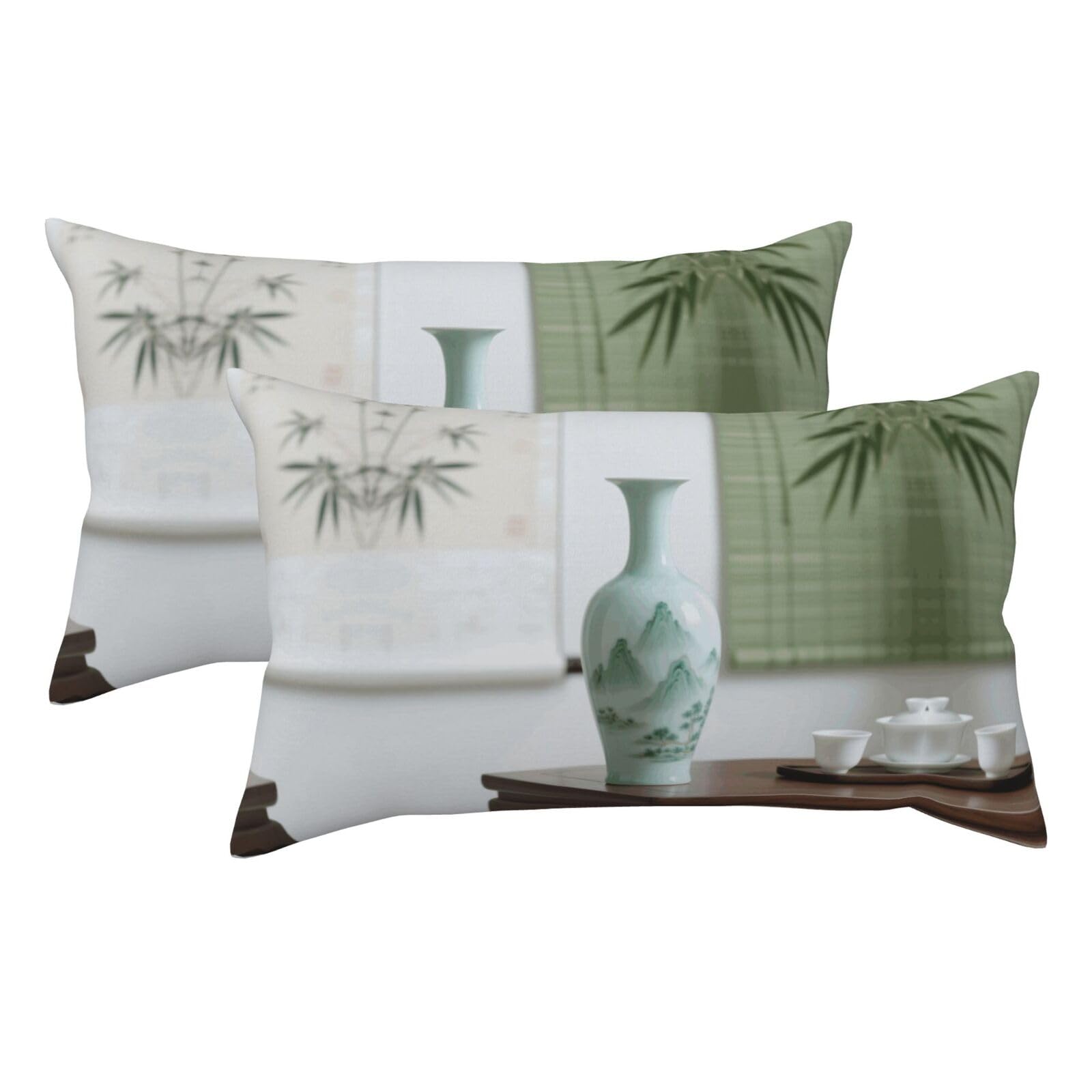 Celadon Luxury King Pillowcases Set of 2, Plush Velvet Feel Pillow Covers with Hidden Zipper, Skin & Hair Friendly, 20x36 Inches Pillow Cases for Sleeping Gift